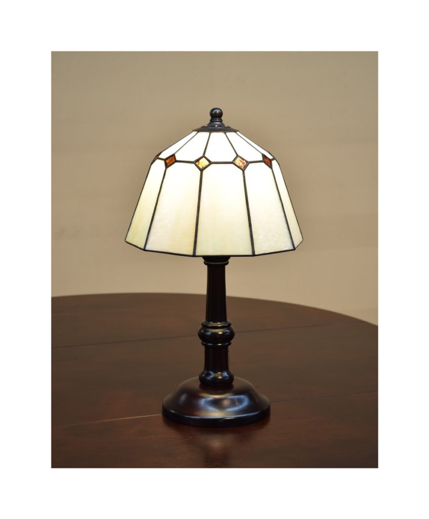 オリジナルステンドランプ Table Lamp with stained glass – 花森家具